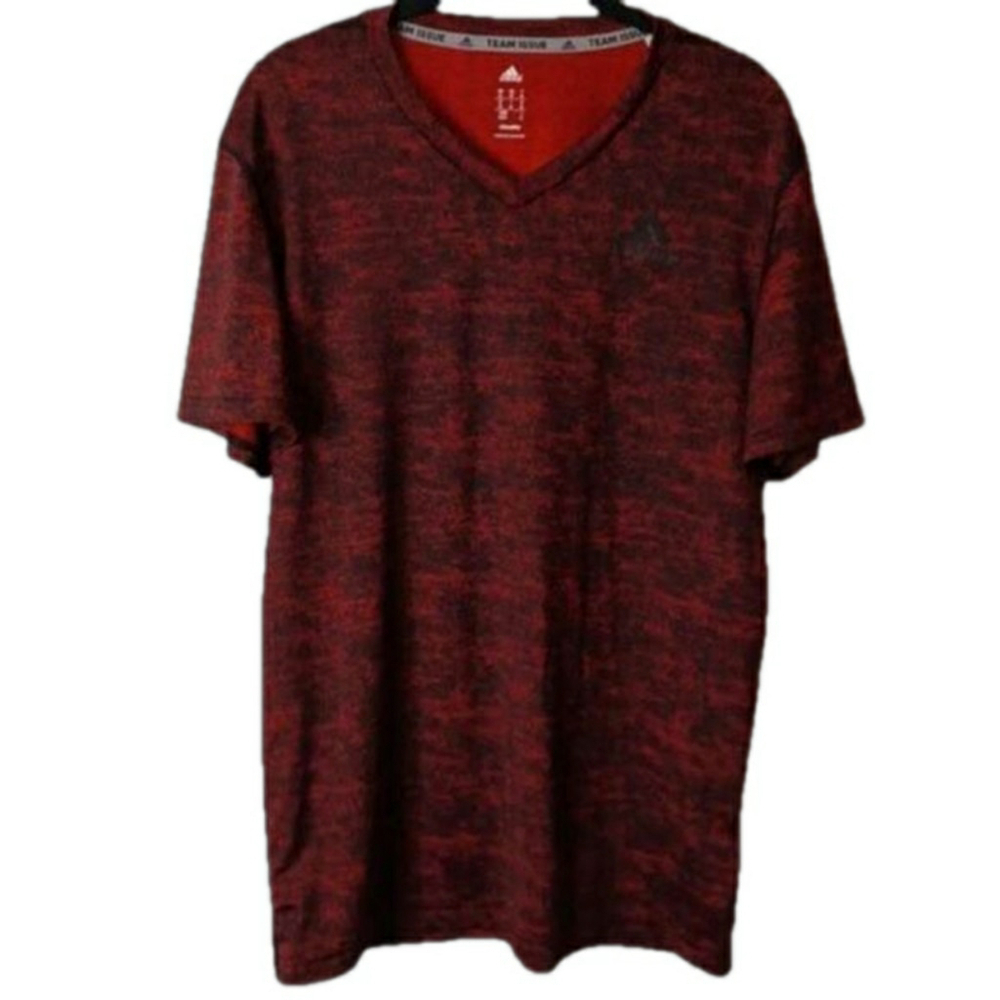 Adidas Team Issue V-neck T-Shirt Men's Medium M